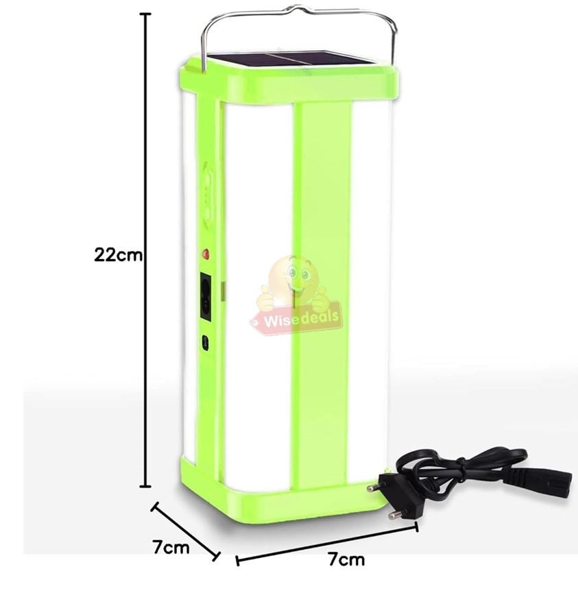 Super Bright Solar Portable Light, Battery 2500mAh, 80 Bright SMD Tube LED