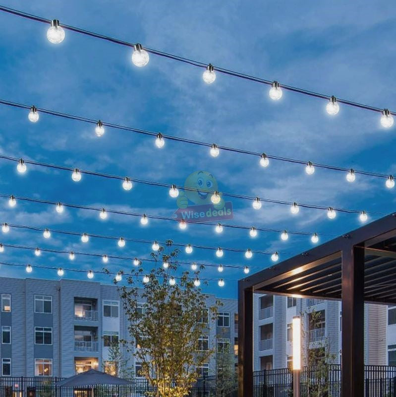 5m 20 LED Solar Bubble String Light