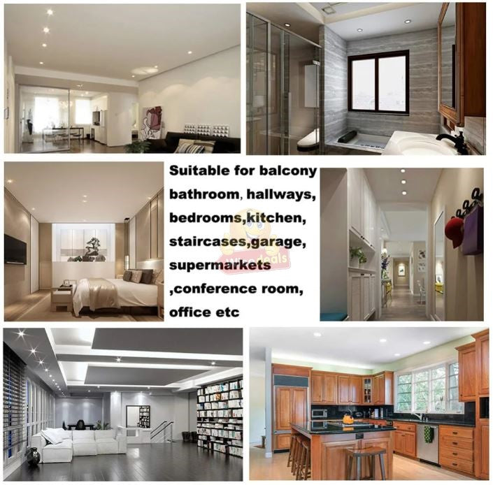 6W Round LED Downlight with Power Supply