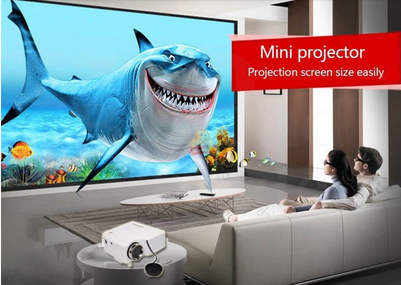 Mini LED Projector with Remote Control