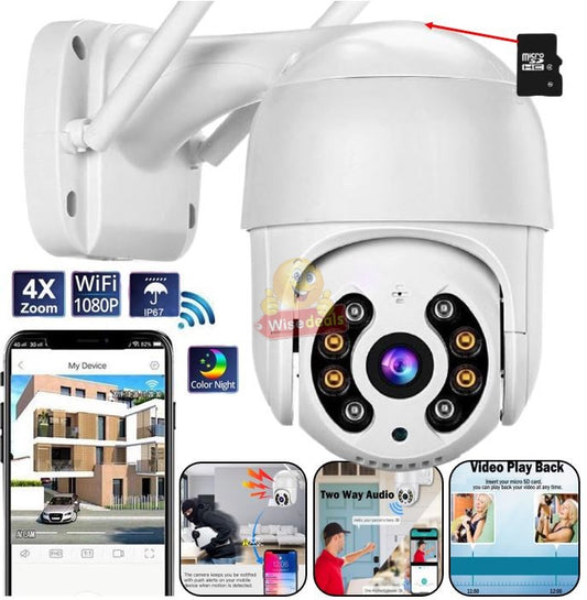 Waterproof Outdoor WIFI IP Camera with V380 PRO App