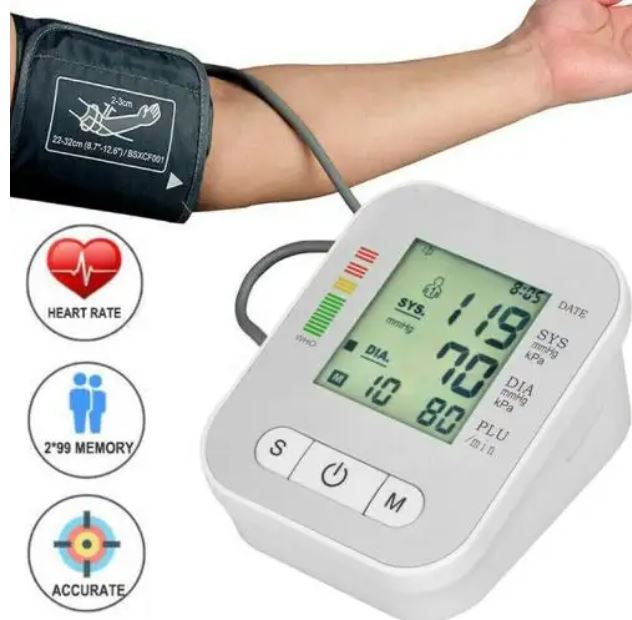Blood Pressure and Heart Rate Monitor