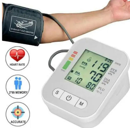 Blood Pressure and Heart Rate Monitor