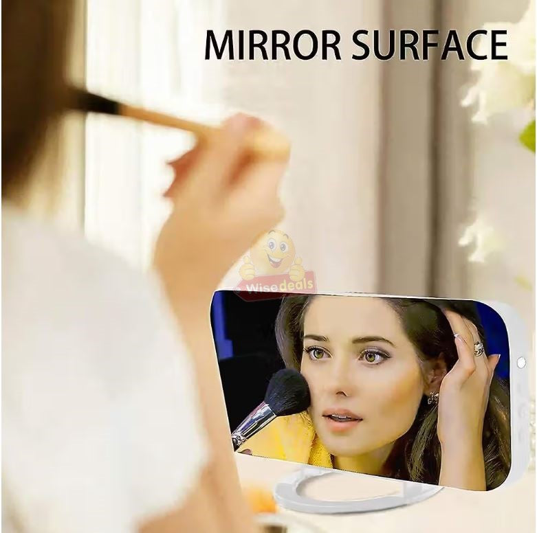 Digital LED Mirror Alarm Clock Automatic Brightness Adjustment