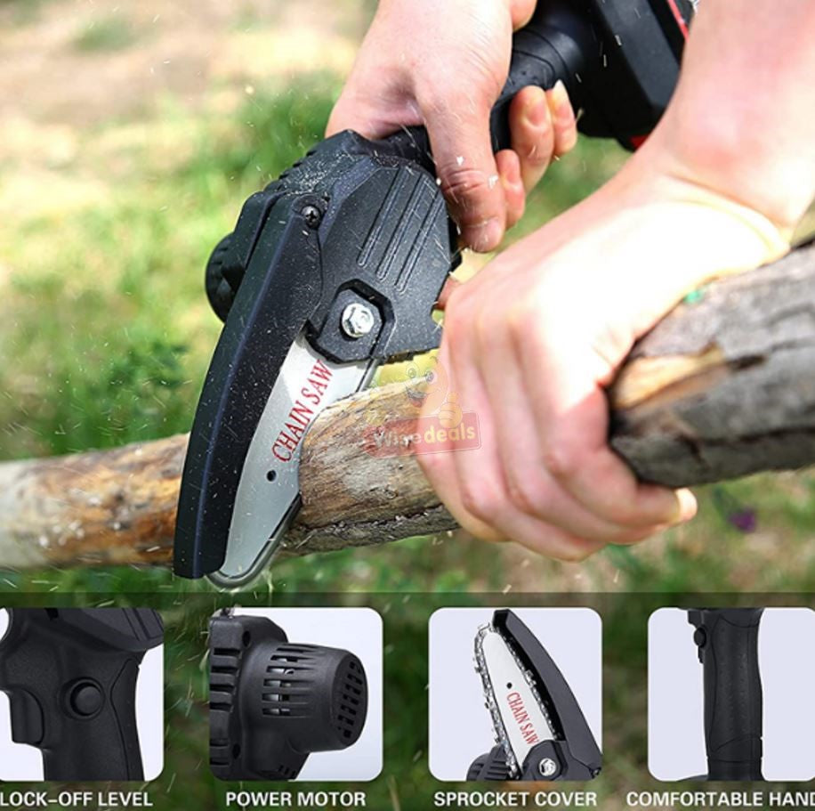 24V Lithium Battery Cordless Chainsaw Case Kit