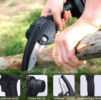 24V Lithium Battery Cordless Chainsaw Case Kit