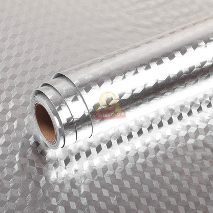 60cm X 200cm Self-adhesive Aluminium Foil Sticker Roll