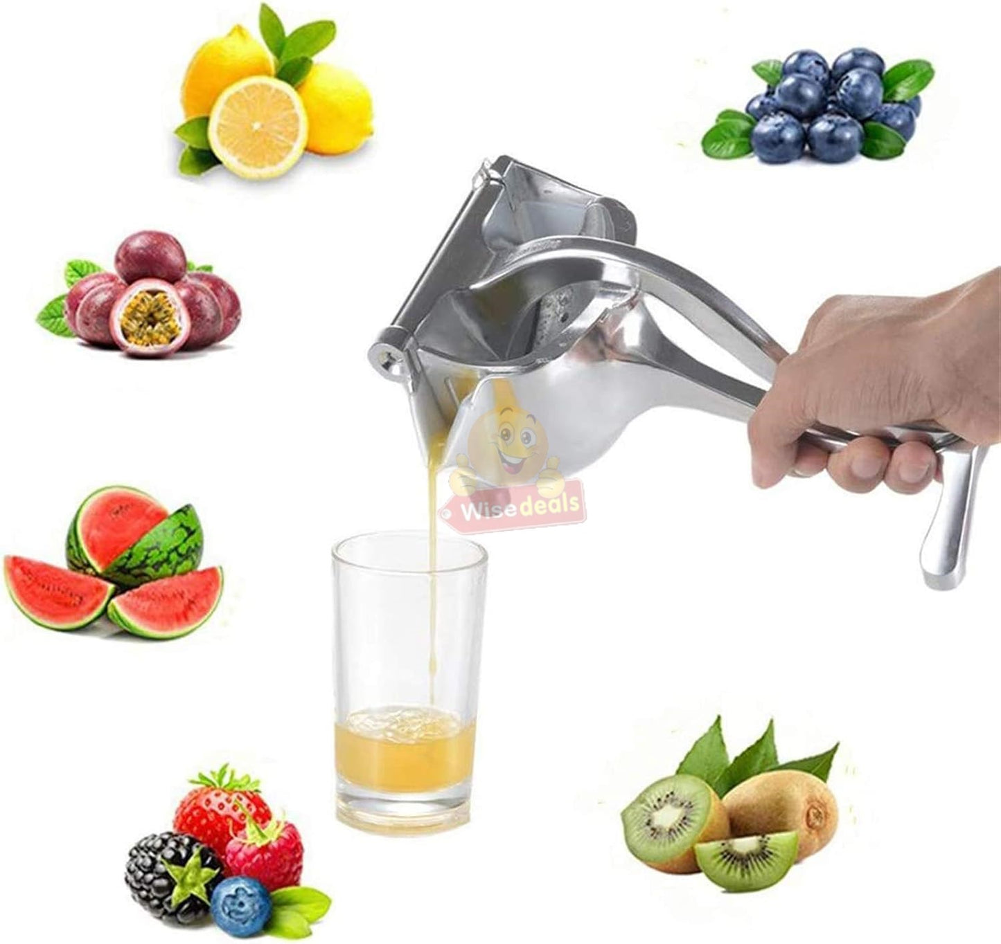 Stainless-steel Manual Juice Press
