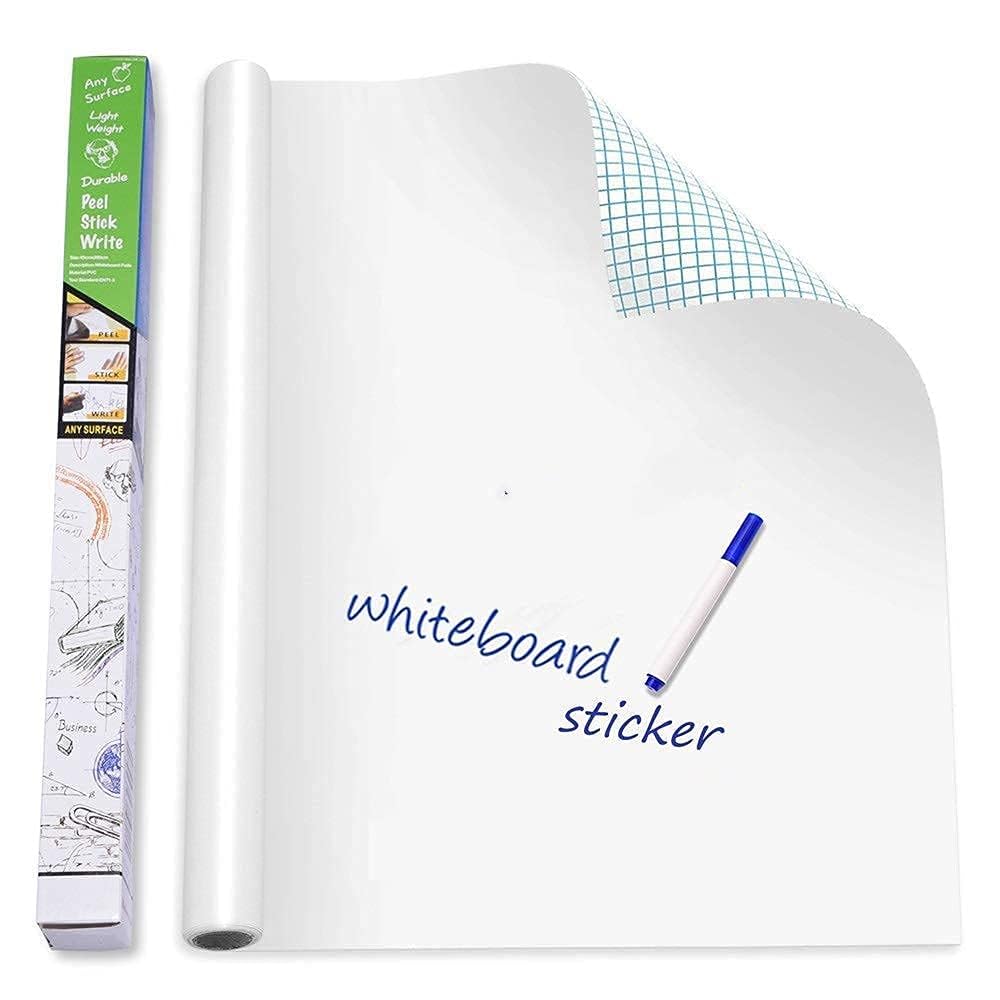 Whiteboard Wall Sticker 2000mm X 600mm
