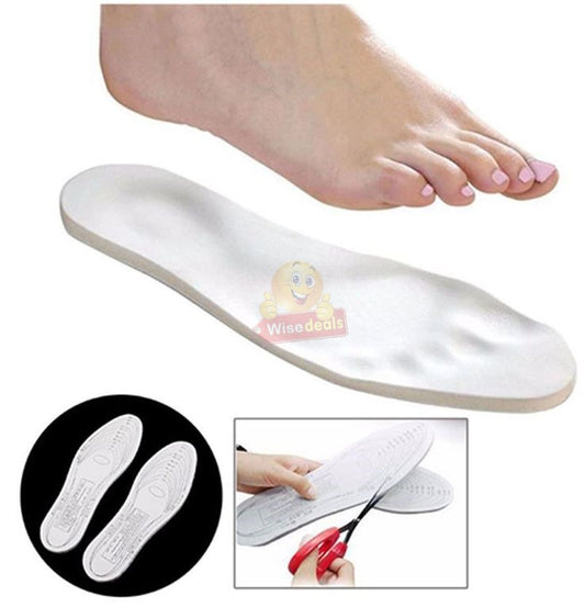 1 Pair of Memory Foam Insoles - Cut to Size