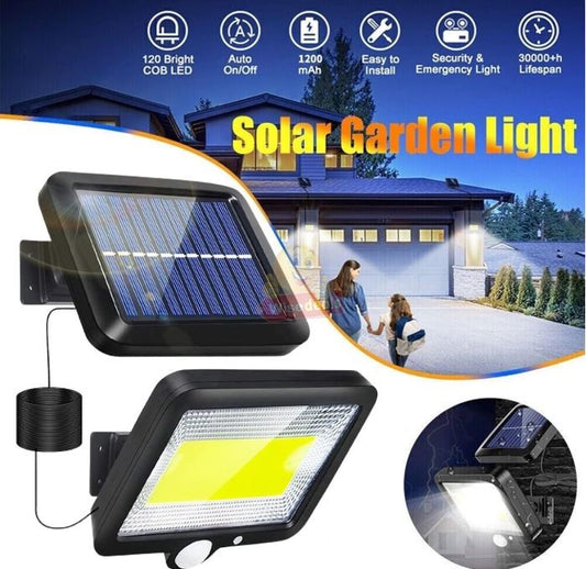 Solar Powered Sensor COB Flood Light