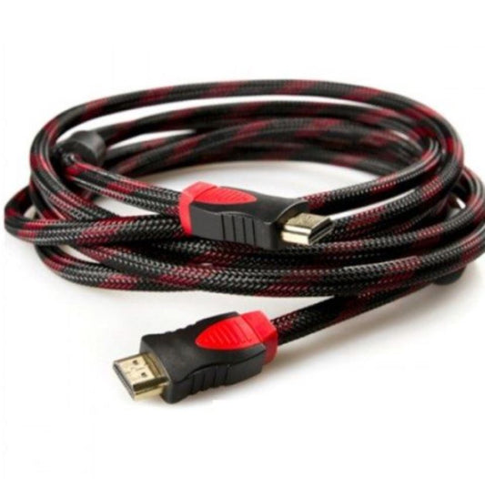 5m Braided HDMI to HDMI Cable