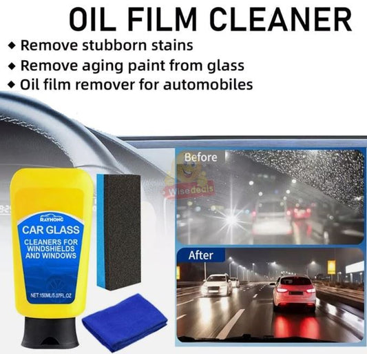 Oil Film Vehicle or Window Glass Remover