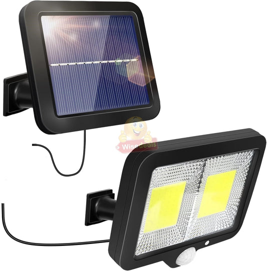 Solar Split COB LED Solar Motion Sensor Light with Solar Panel