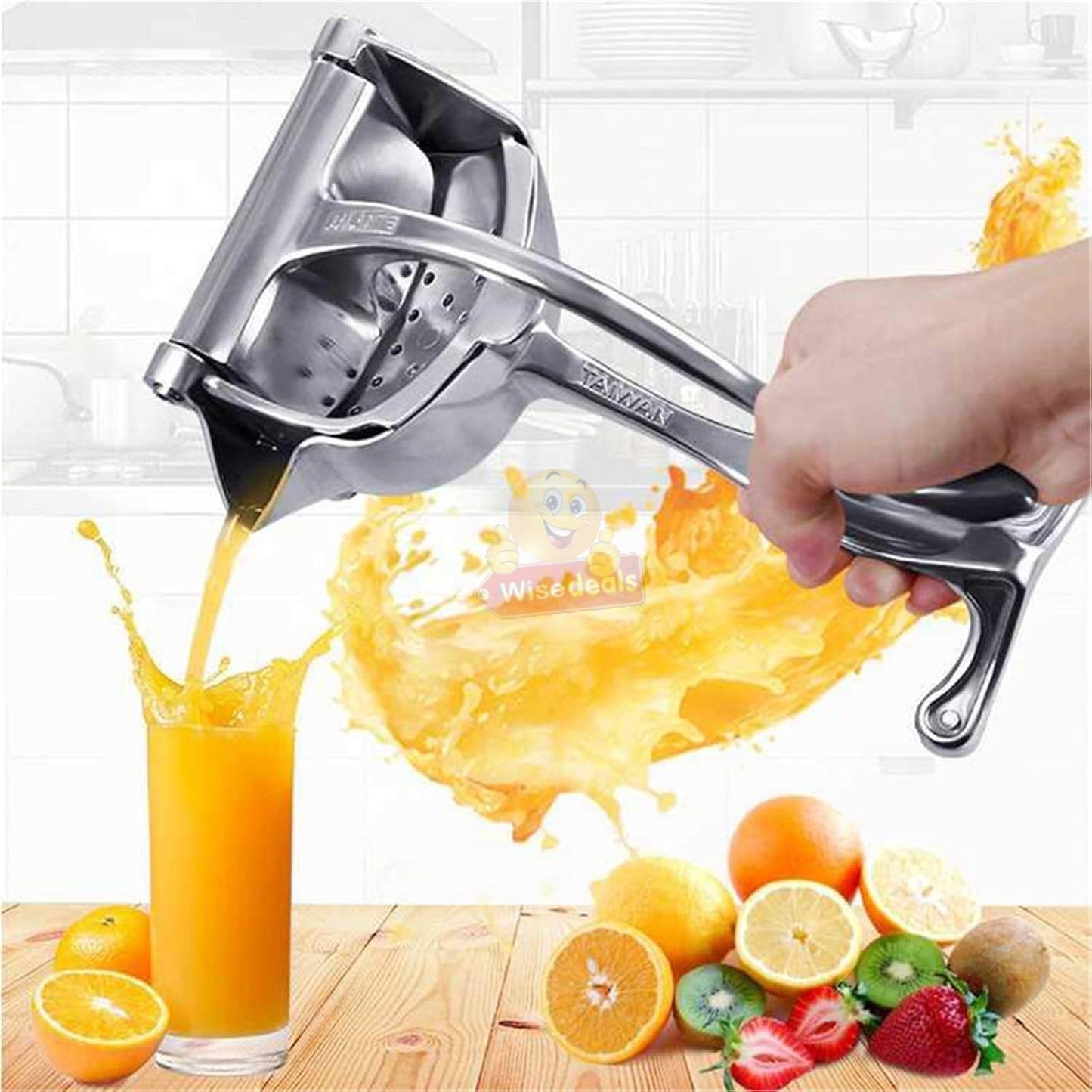 Stainless-steel Manual Juice Press