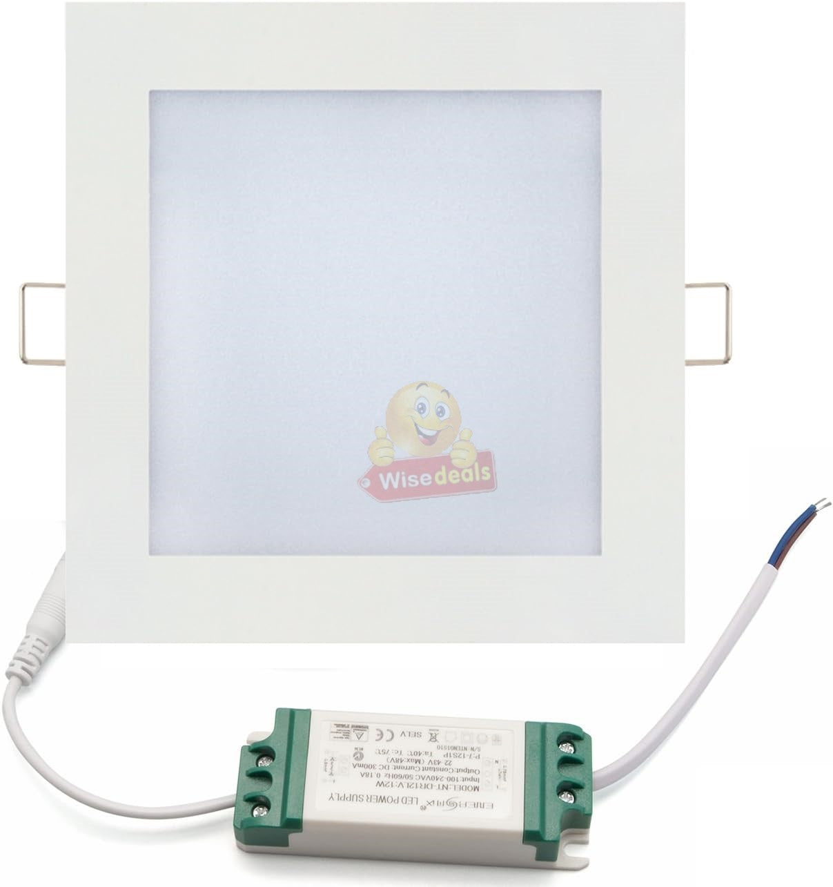 3W Square LED Downlight with Power Supply