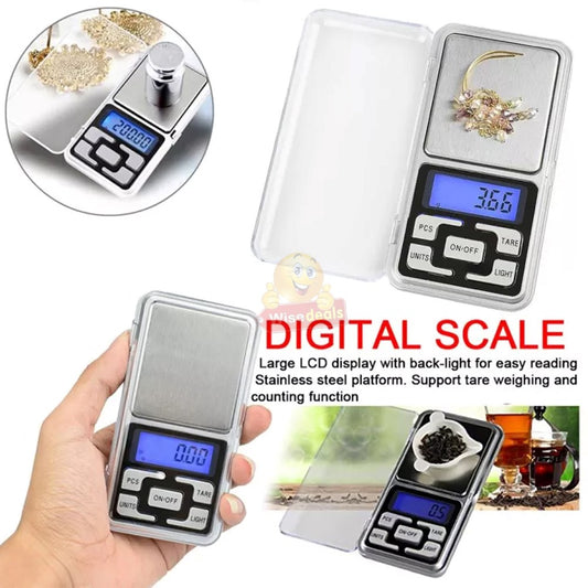 LCD Display Mini Digital Pocket Scale