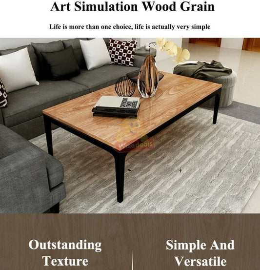 45cm X 100cm Thickened Wood Grain Sticker Self-adhesive PVC Wallpaper Wardrobe Cabinet