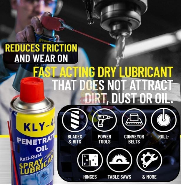 KLY-40 Specialist Penetrating Anti-Corrosion Lubricant Spray