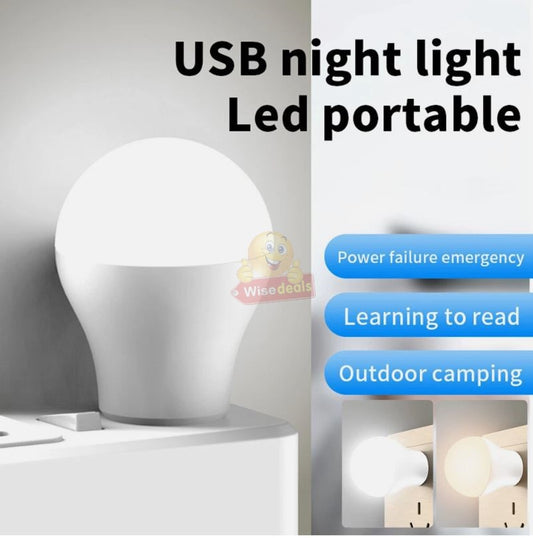 Portable Mini USB LED Light Night Light