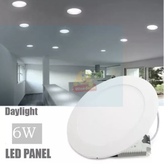 6W Round LED Downlight with Power Supply