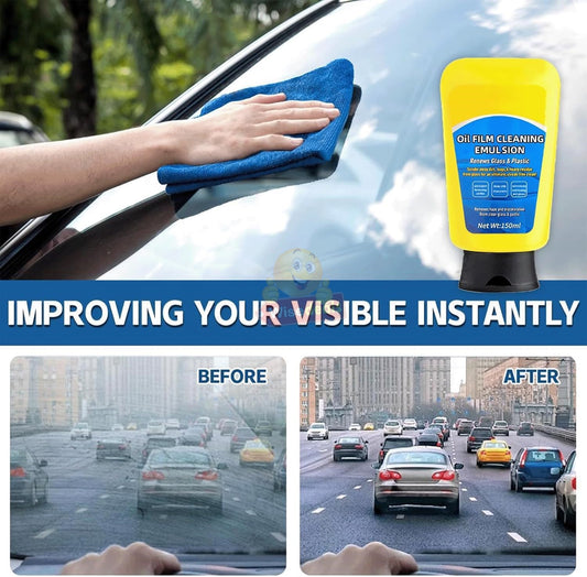 Oil Film Vehicle or Window Glass Remover