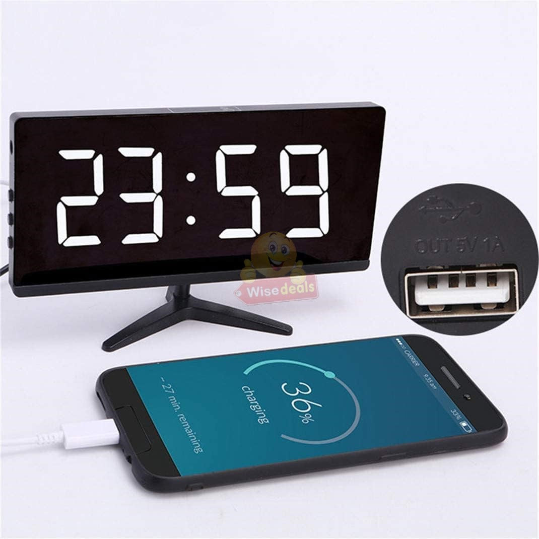 LED Display LED Temperature Alarm Clock