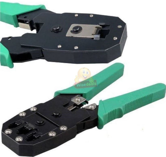 3 In 1 Modular Cable Crimping Tool for RJ45 RJ11 W/ Cable Cutter