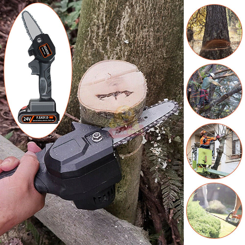 24V Lithium Battery Cordless Chainsaw Case Kit