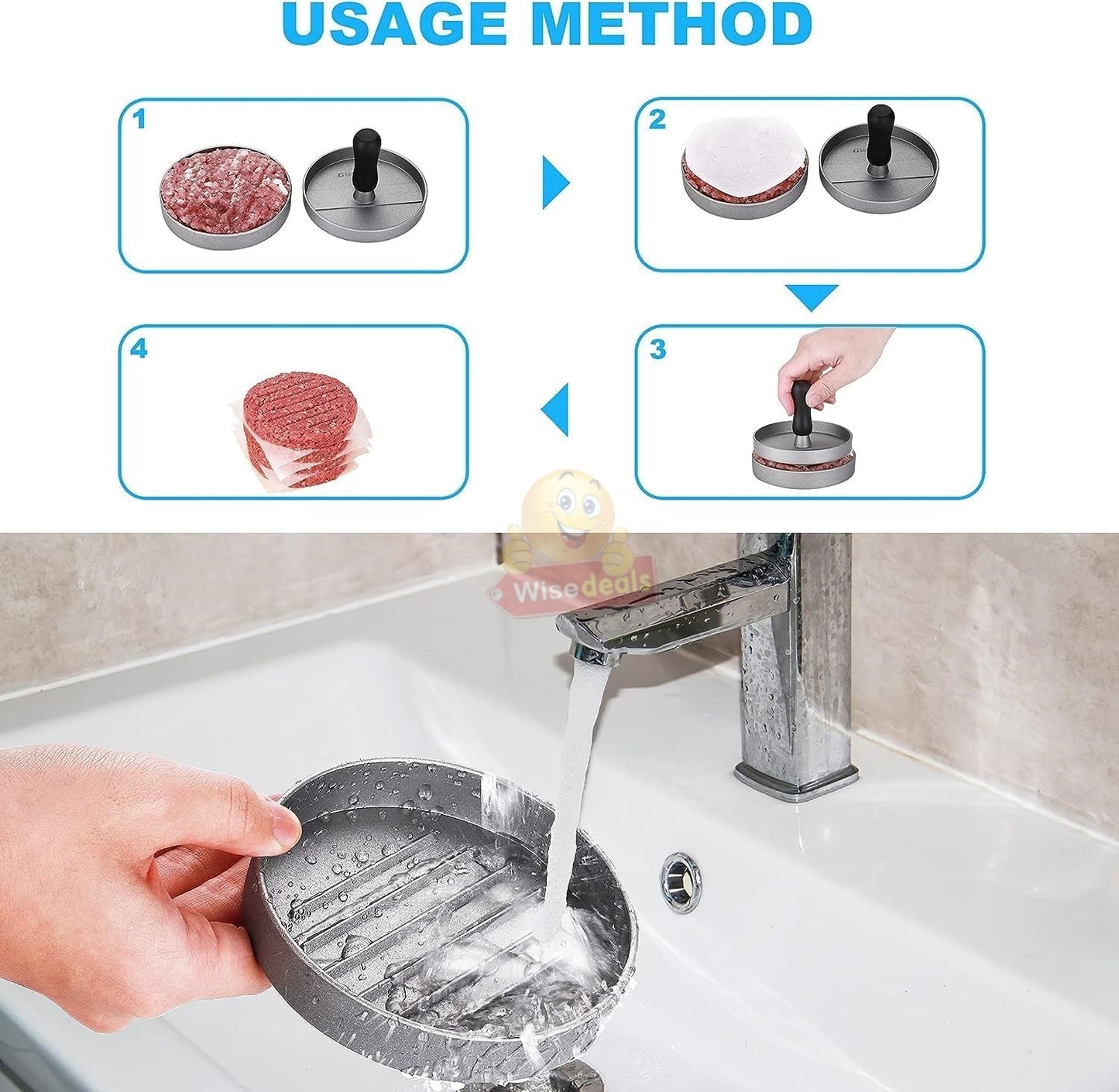 Burger Press for perfect patties