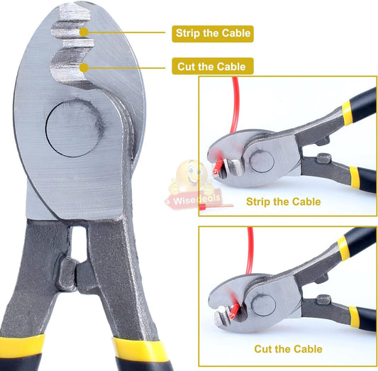 FI-High Carbon Steel 200mm (8 Inch) Cable Cutter