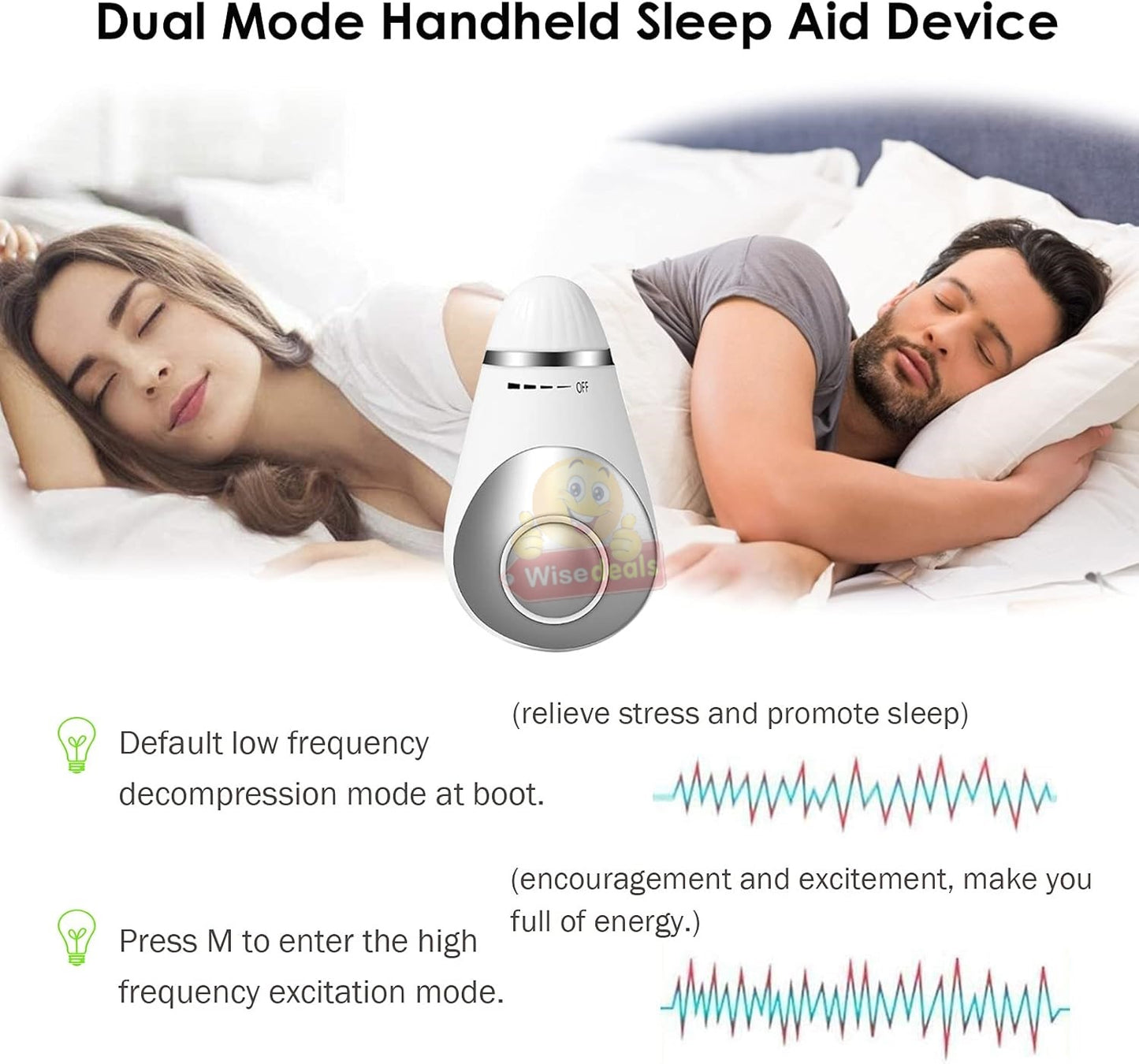 Handheld Sleep Aid Device Massager