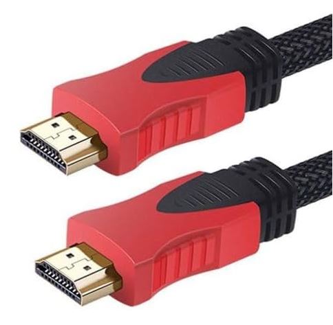 15m Braided HDMI to HDMI Cable