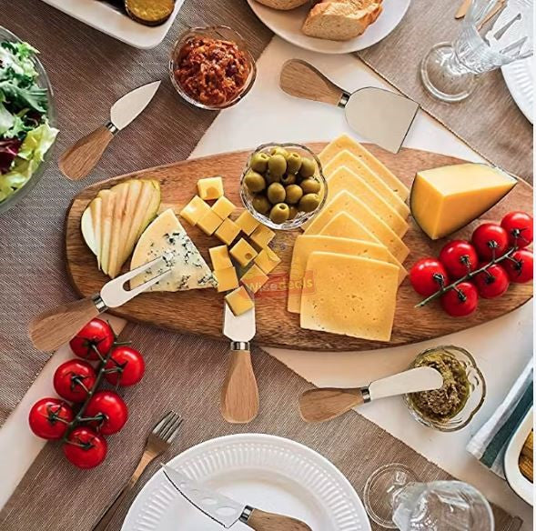 6 Piece Stainless Steel Cheese Set