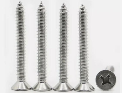 Set of Tapping Steel Screws and wall plugs