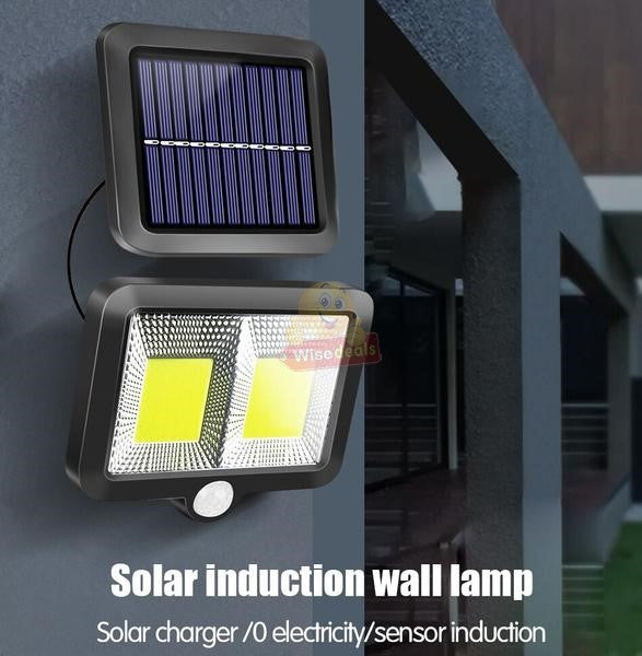 Solar Split COB Solar Motion Sensor Light with Solar Panel