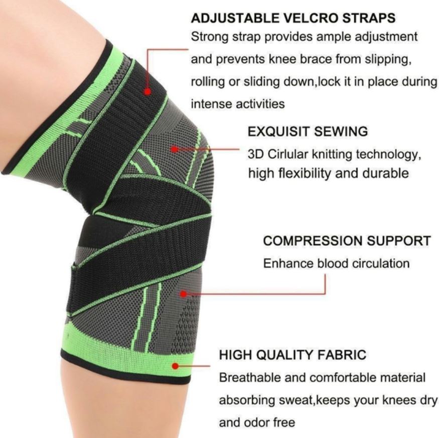 Adjustable Double Strap Knee Brace