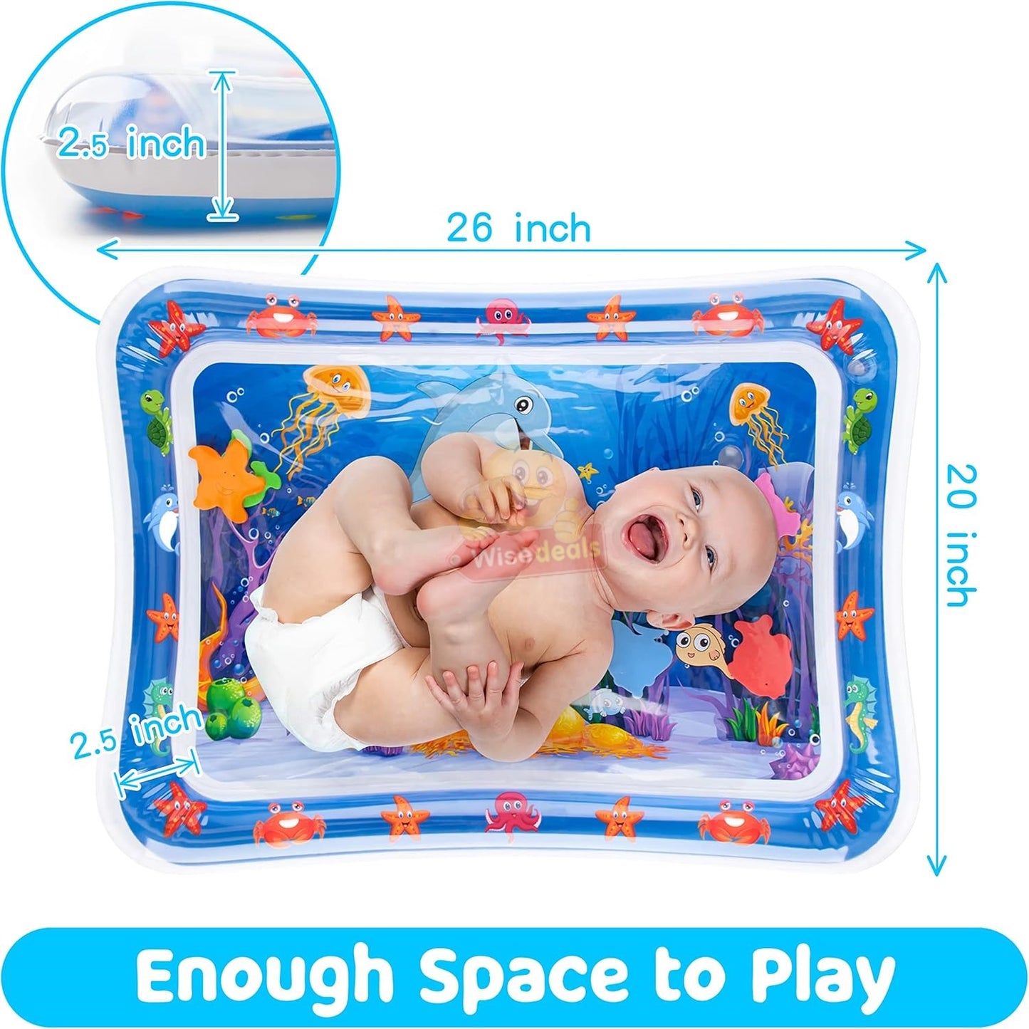Baby’s Inflatable Water Playmat