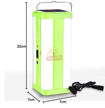 Super Bright Solar Portable Light, Battery 2500mAh, 80 Bright SMD Tube LED