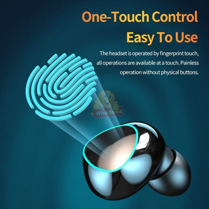 TWS Bluetooth Earbuds with LED Digital Power Display and Power Bank