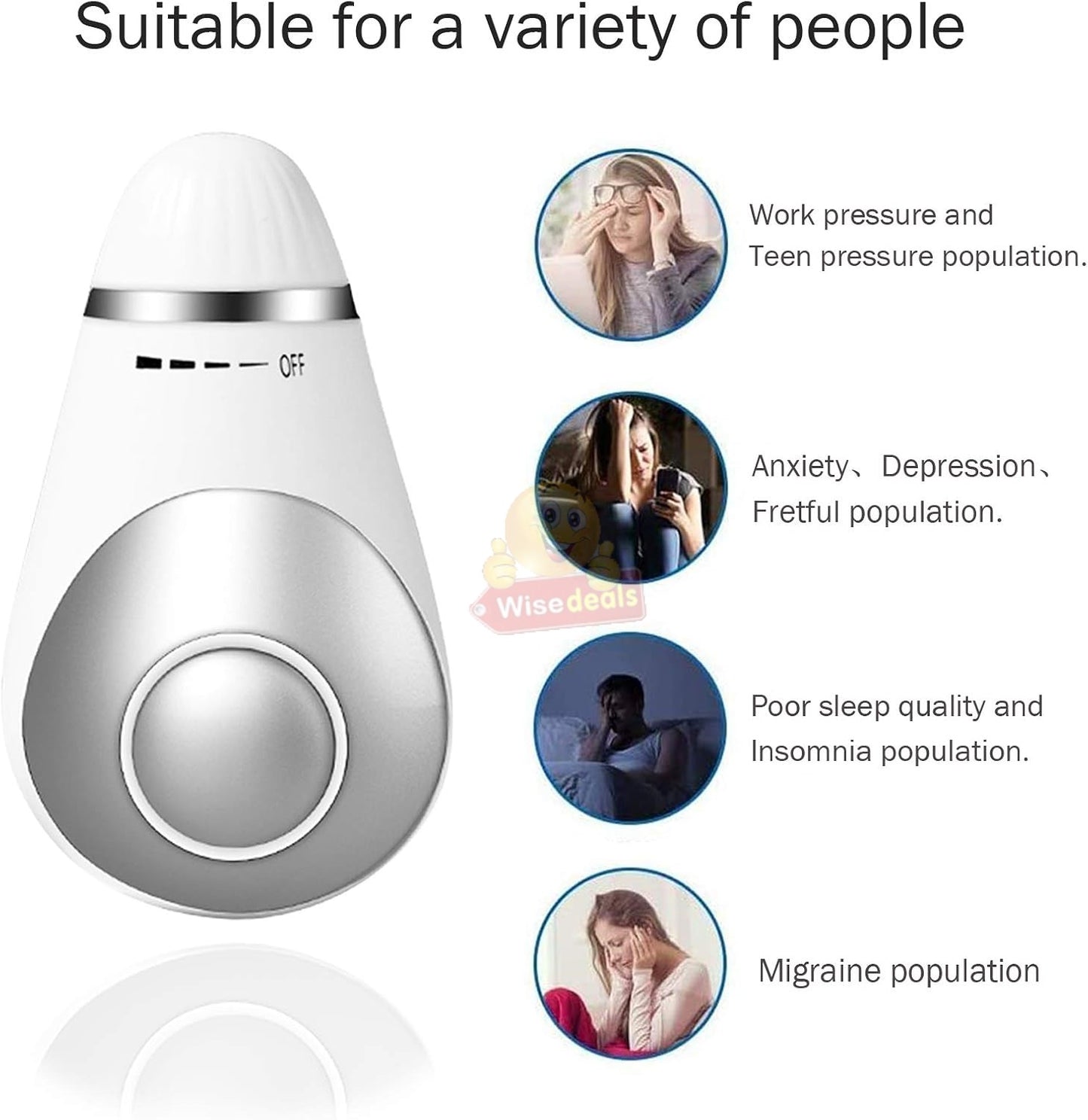 Handheld Sleep Aid Device Massager