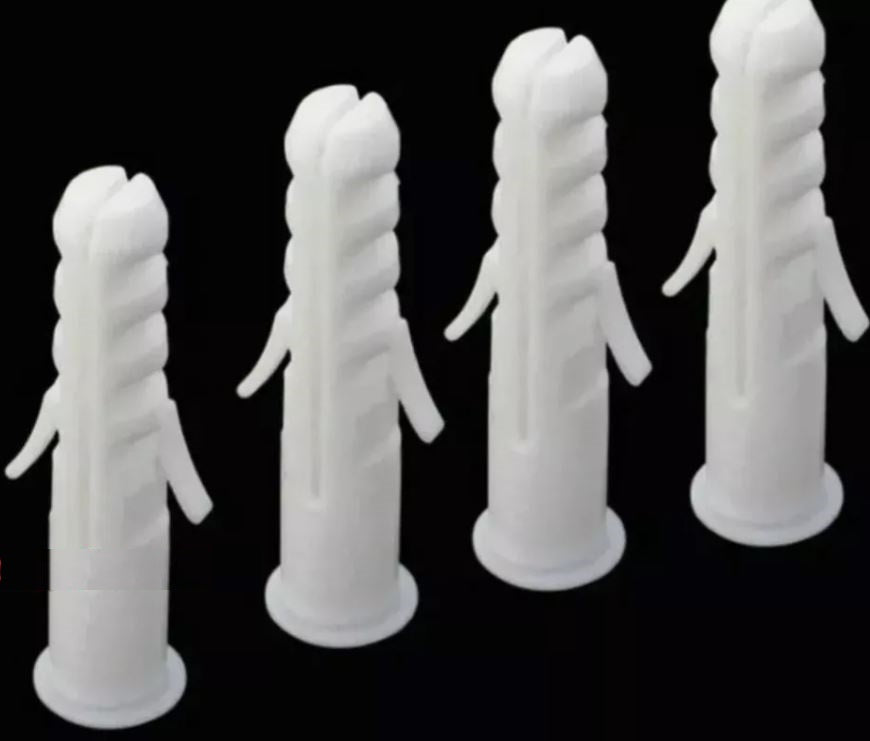 Set of Tapping Steel Screws and wall plugs