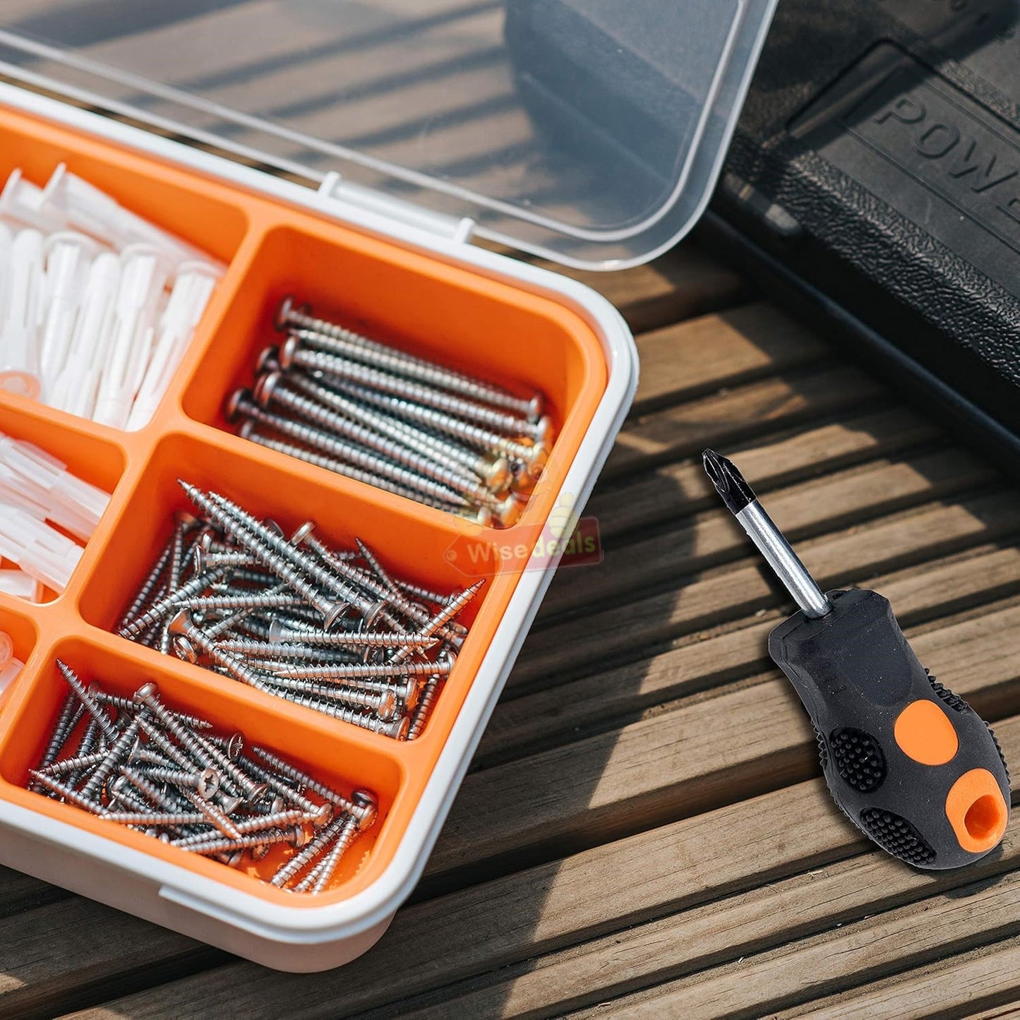 Short Compact Magnetic Finder Screwdriver