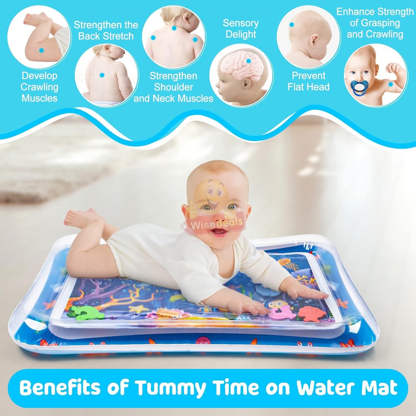 Baby’s Inflatable Water Playmat