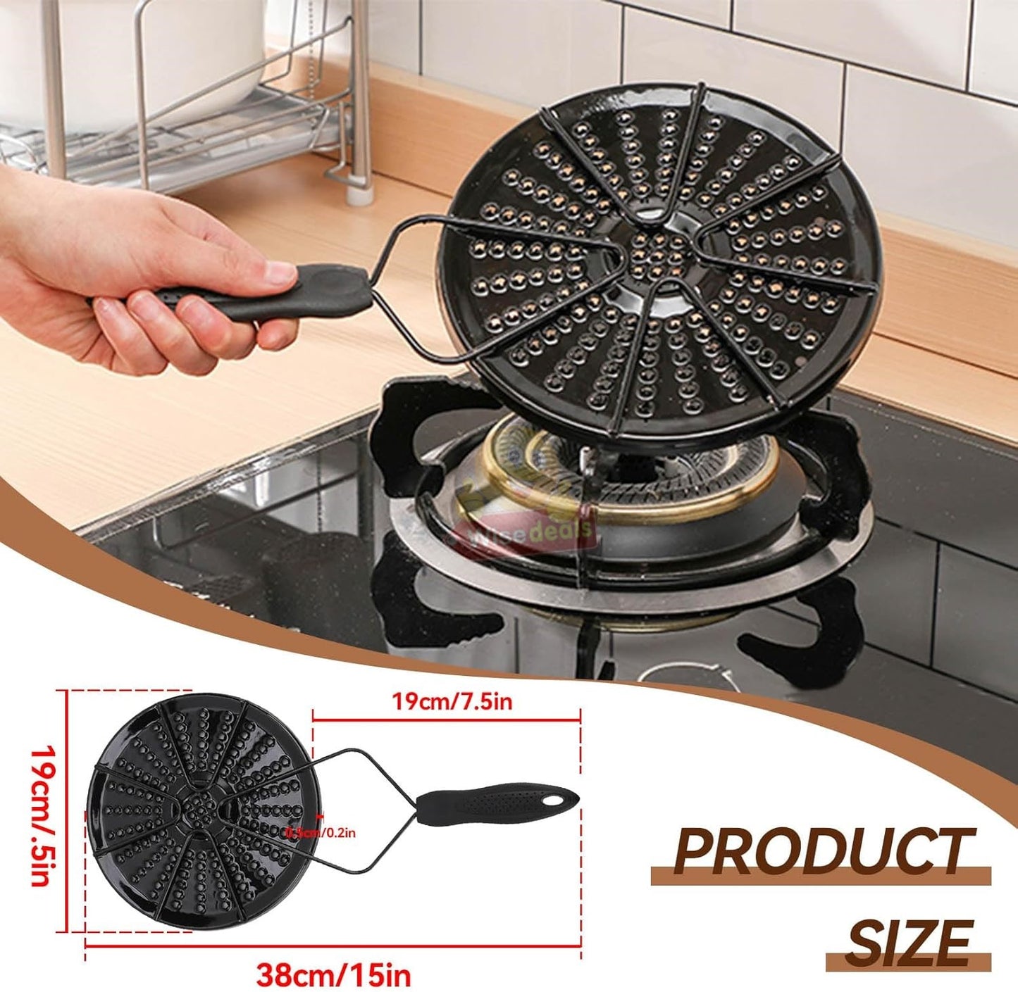 Stainless Steel Heat Diffuser Gas Stove Plate