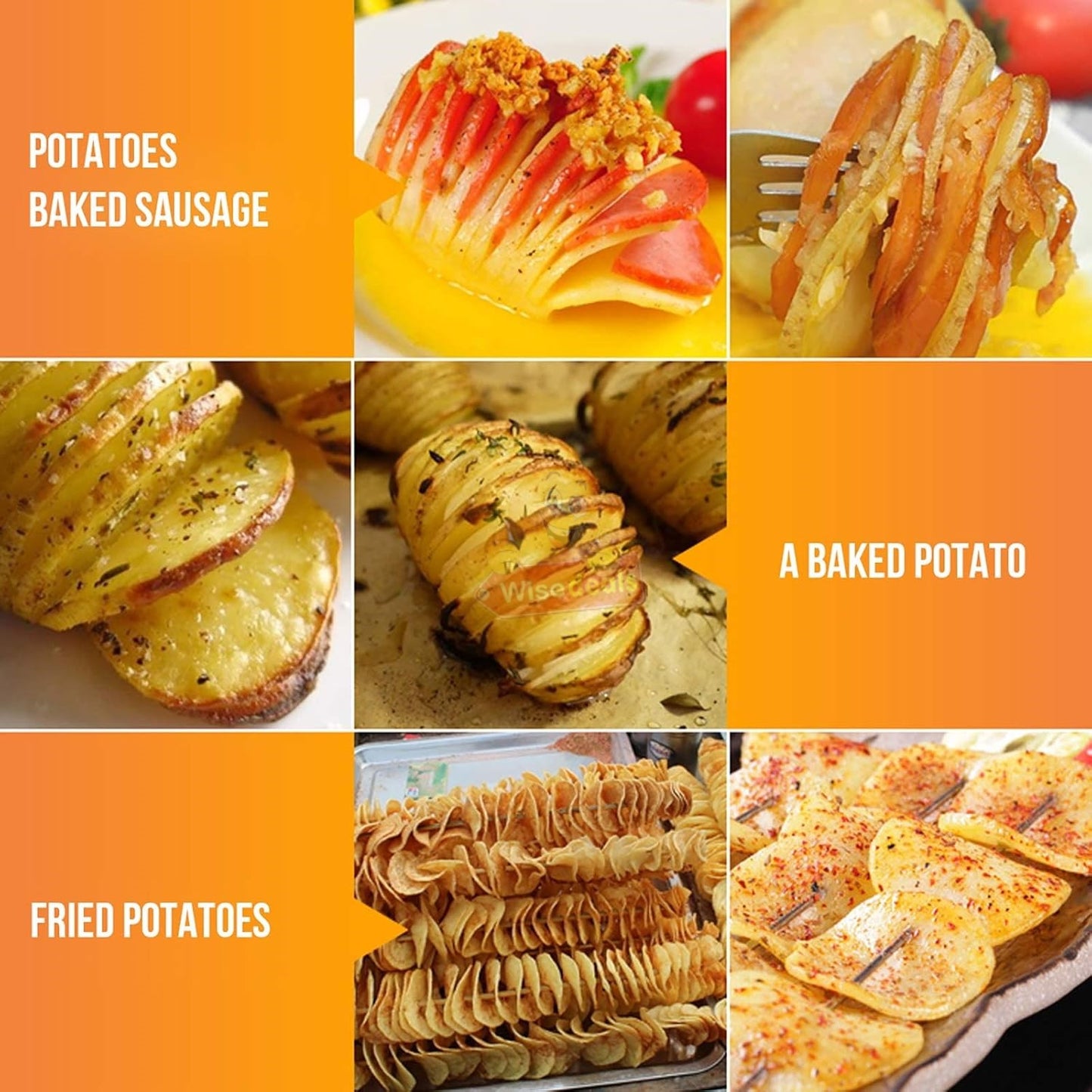 Stainless Steel potato and veggie slicer tornado