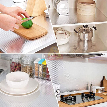 60cm X 200cm Self-adhesive Aluminium Foil Sticker Roll
