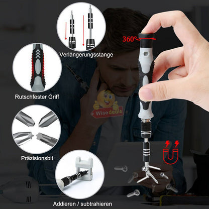 115 in 1 Magnetic chrome-Vanadium Steel Precision Screwdriver Set