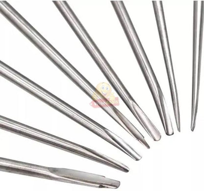 8pcs Dental Luxating Lift Elevators Capeador Curved Root Extracting Dentist Surgical Instruments
