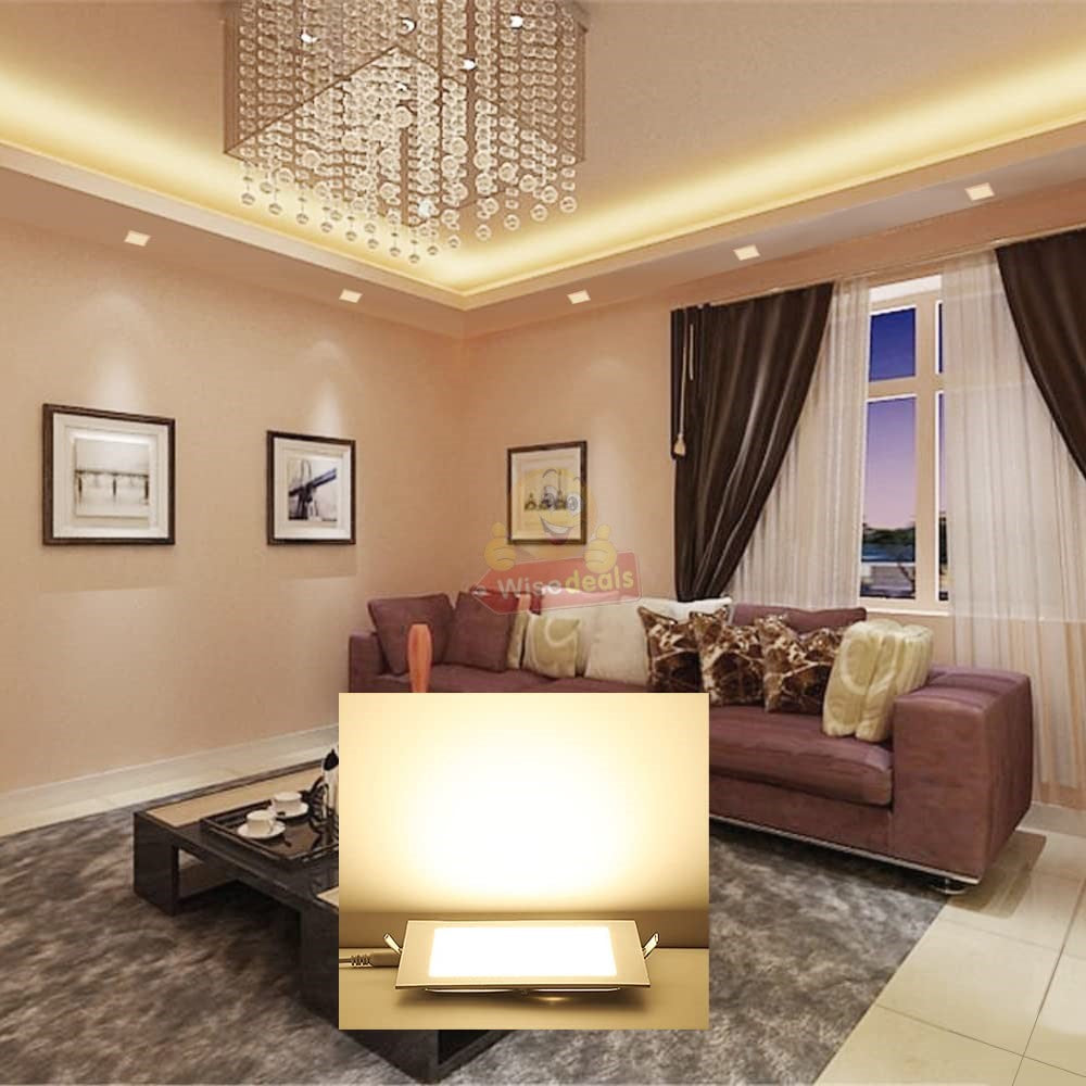 3W Square LED Downlight with Power Supply